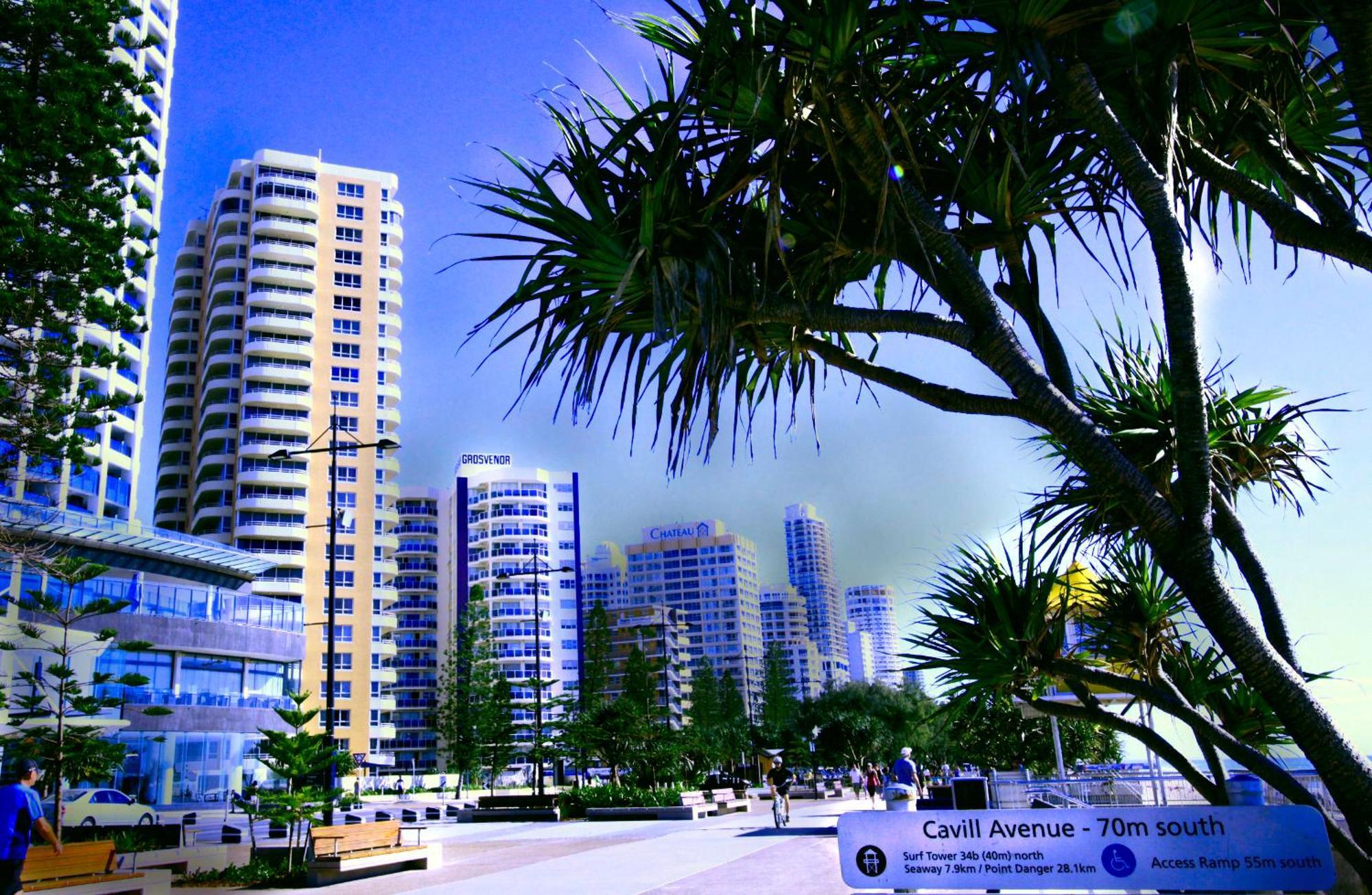Grosvenor Beachfront Apartments Surfers Paradise Gold Coast Luaran gambar